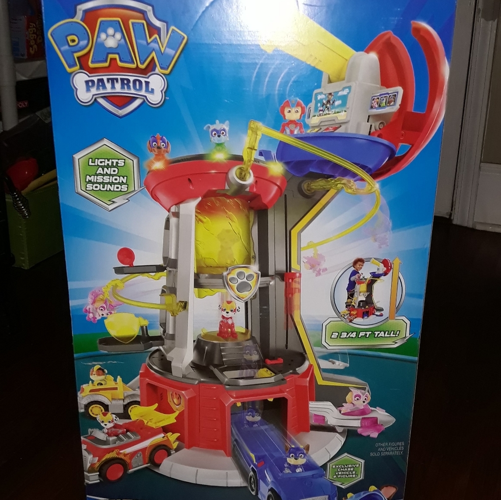 Paw patrol mighty look out tower